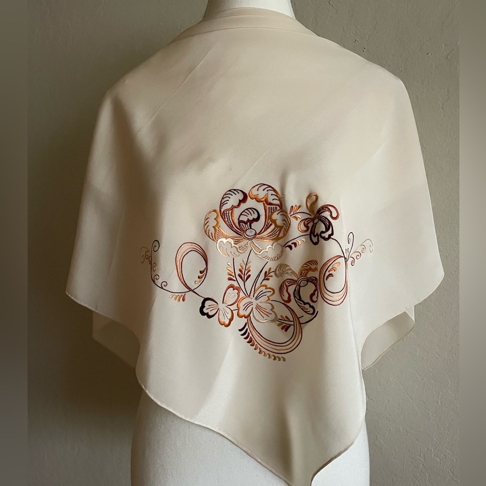 Vintage silk scarf